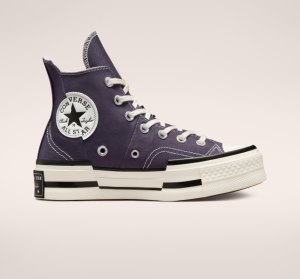 Dámské Boty Na Platformy Converse Chuck 70 Plus Černé | 17LXDMIYP