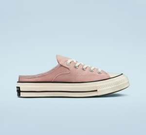 Dámské Plátěné Boty Converse Chuck 70 Mule Šedé Fialové Černé | 02IEWCZUY