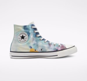 Dámské Plátěné Boty Converse Chuck Taylor All Star Tie-Dye Viacfarebný Černé | 95RQDSJAK