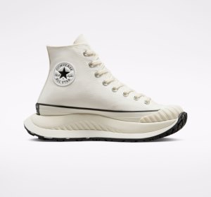 Dámské Vysoké Converse Chuck 70 AT-CX Bílé Černé | 58GRNTHBC