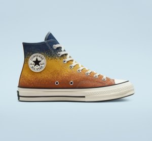 Dámské Vysoké Converse Chuck 70 Scatter Dye Viacfarebný | 91TWVPJIK