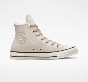 Dámské Vysoké Converse Chuck Taylor All Star Counter Climate Hnědé | 56CLBXKRS