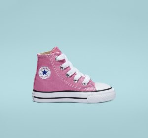 Dětské Plátěné Boty Converse Chuck Taylor All Star Classic Růžové | 04WYMCREQ