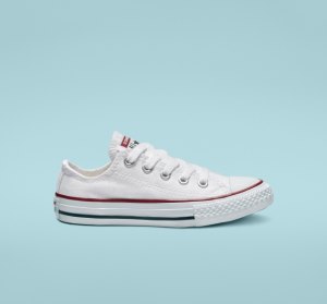 Dětské Plátěné Boty Converse Chuck Taylor All Star Classic Bílé | 30DRXTCJV