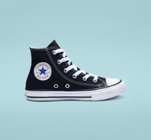 Dětské Plátěné Boty Converse Chuck Taylor All Star Classic Černé | 51IKEACDY