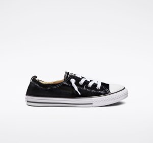 Dětské Plátěné Boty Converse Chuck Taylor All Star Shoreline Černé | 60IGQCVNL