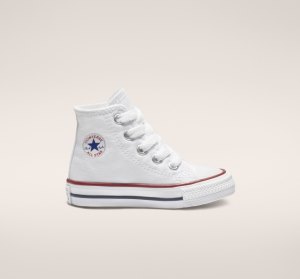 Dětské Plátěné Boty Converse Chuck Taylor All Star Classic Bílé | 63UGLSOKV