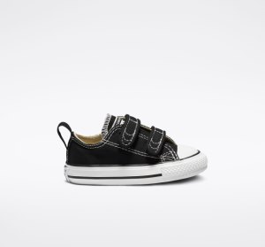 Dětské Plátěné Boty Converse Chuck Taylor All Star Easy-On Černé | 78MVCPADF