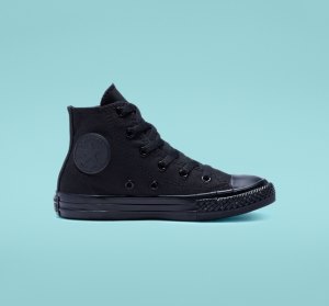 Dětské Plátěné Boty Converse Chuck Taylor All Star Classic Černé | 81ASYXHIP