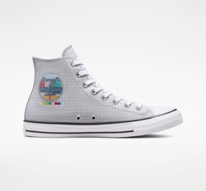 Pánské Plátěné Boty Converse Chuck Taylor All Star Grid Šedé Viacfarebný | 02NCEMRVU