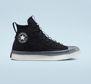 Pánské Plátěné Boty Converse Chuck Taylor All Star CX Explore Černé Černé Bílé | 29JFDMROS