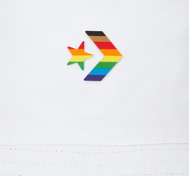 Dámské Bucket Klobouk Converse Pride Reversible Bílé | 48JFOUWLR