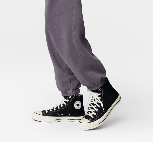 Dámské Kalhoty Converse Go-To Chuck Taylor Patch Loose Fit Černé | 29HANFXGW