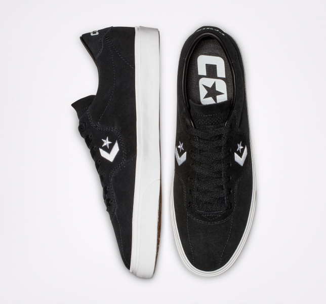 Dámské Nízké Converse CONS Louie Lopez Pro Černé Černé Bílé | 85IBGJNKE