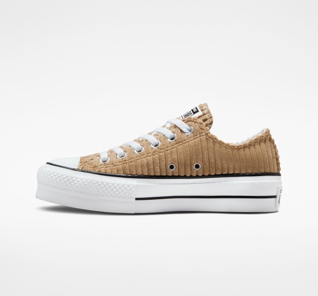 Dámské Nízké Converse Chuck Taylor All Star Lift Surplus Corduroy Platformy Viacfarebný | 23EFBJXOU