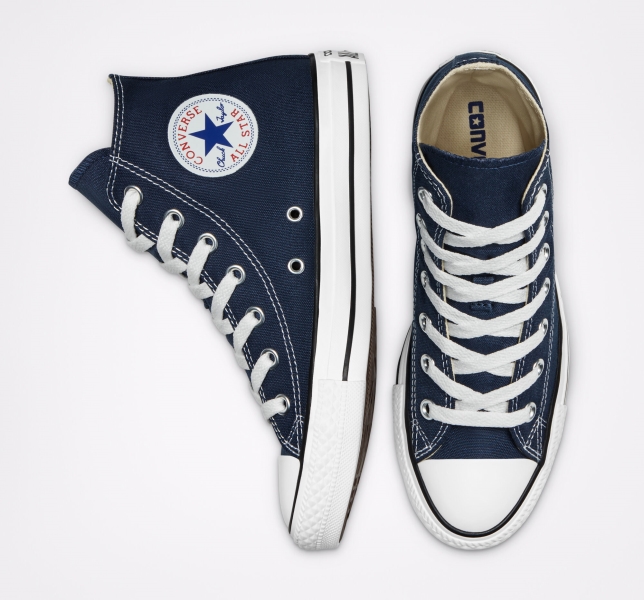 Dámské Plátěné Boty Converse Chuck Taylor All Star Classic Tmavě Blankyt | 84CTSBXMQ