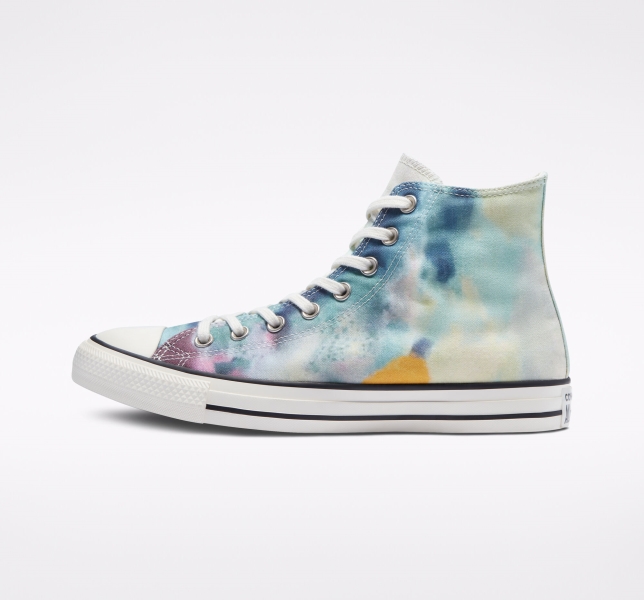 Dámské Plátěné Boty Converse Chuck Taylor All Star Tie-Dye Viacfarebný Černé | 95RQDSJAK