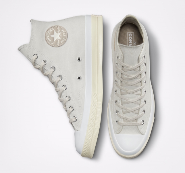 Dámské Vysoké Converse Chuck 70 Desert Tone Světle Béžový | 95URXQLKO