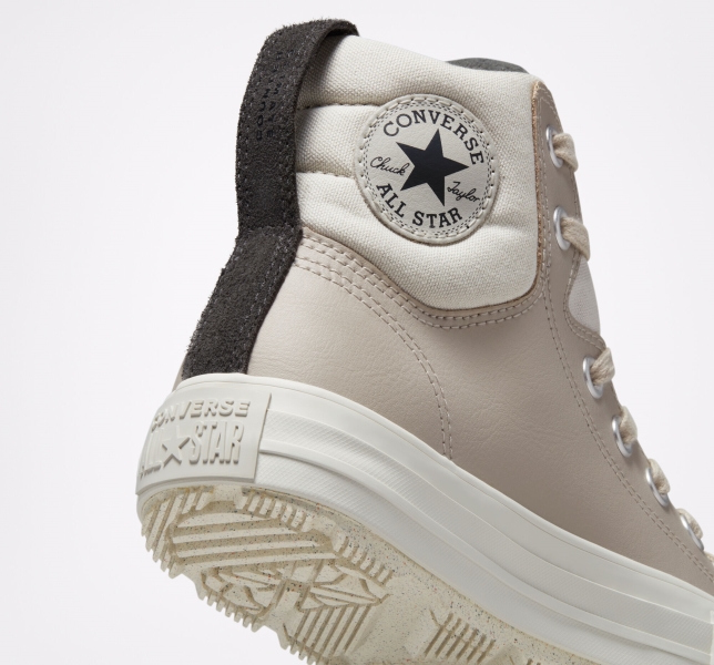 Dětské Boty Converse Chuck Taylor All Star Berkshire Counter Climate Světle Béžový Šedé | 19DNUSVQM