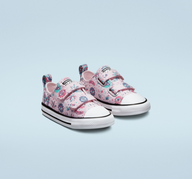 Dětské Plátěné Boty Converse Chuck Taylor All Star Easy-On Mystic Gems Růžové Fialové | 17CYVSNMQ