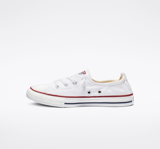 Dětské Plátěné Boty Converse Chuck Taylor All Star Shoreline Bílé | 42KBGORMX