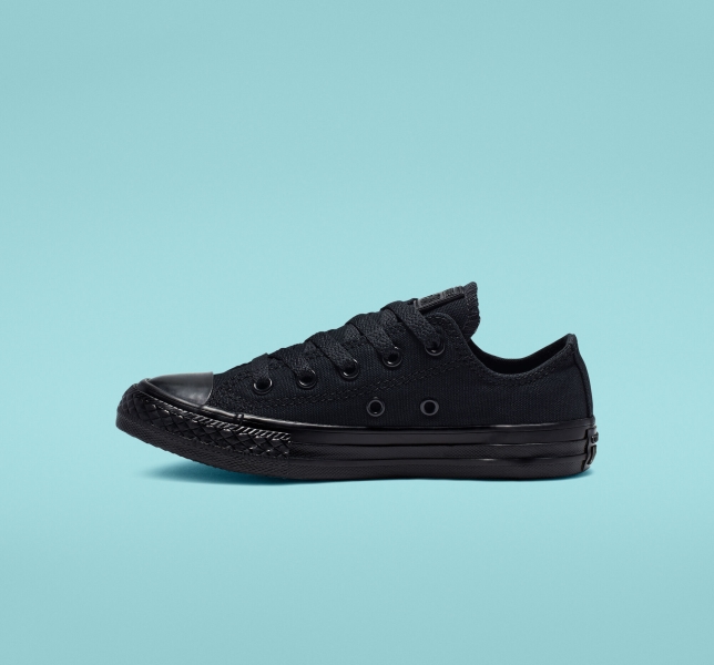 Dětské Plátěné Boty Converse Chuck Taylor All Star Classic Černé | 51CFLYGSX