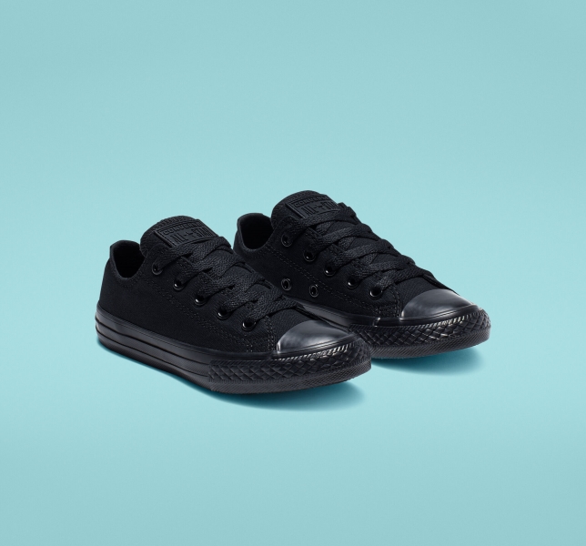 Dětské Plátěné Boty Converse Chuck Taylor All Star Classic Černé | 51CFLYGSX