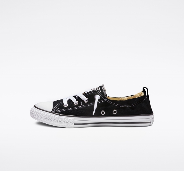 Dětské Plátěné Boty Converse Chuck Taylor All Star Shoreline Černé | 60IGQCVNL