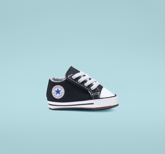 Dětské Plátěné Boty Converse Chuck Taylor All Star Cribster Easy-On Černé Béžový Bílé Bílé | 72WNMZBQO