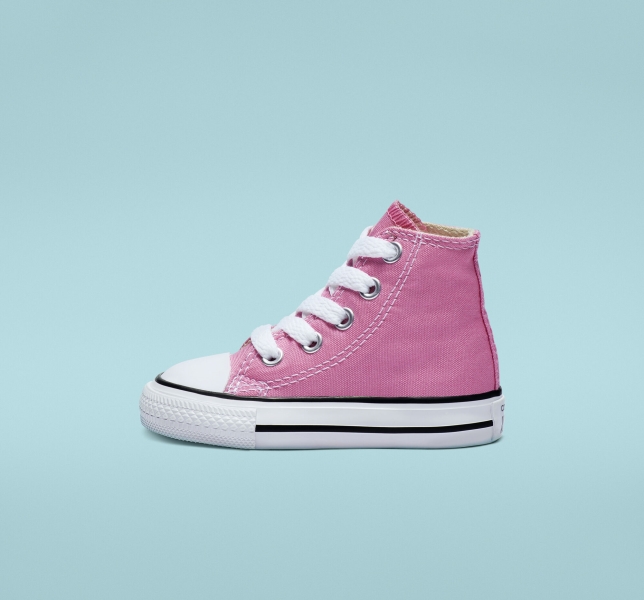 Dětské Plátěné Boty Converse Chuck Taylor All Star Classic Růžové | 75GPICWXQ