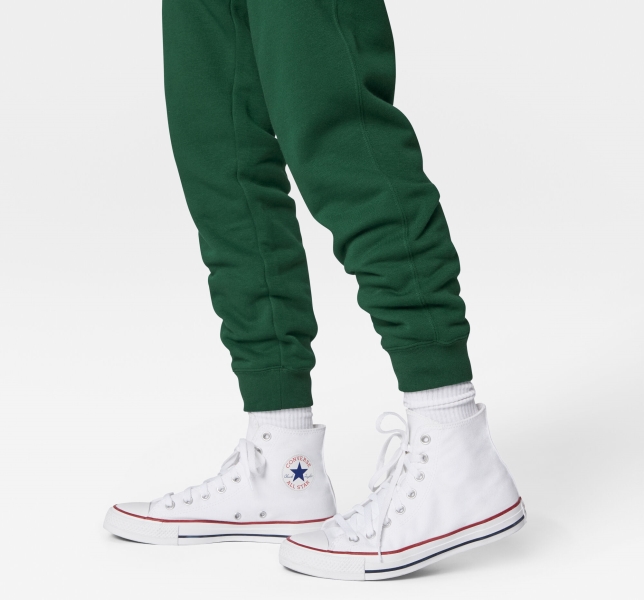 Pánské Kalhoty Converse Go-To Embroidered Star Chevron Standard Fit Fleece Viacfarebný | 95LFHWTKN