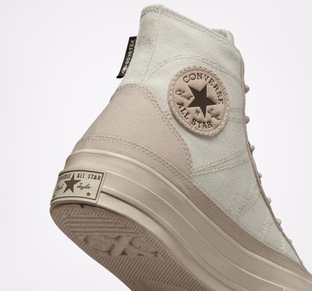 Pánské Plátěné Boty Converse Chuck 70 GORE-TEX Světle Béžový | 45HSTAFXR