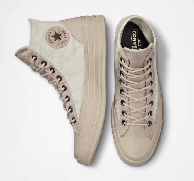 Pánské Plátěné Boty Converse Chuck 70 GORE-TEX Světle Béžový | 45HSTAFXR