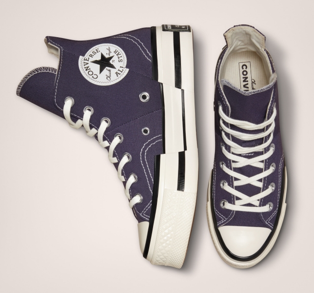 Pánské Plátěné Boty Converse Chuck 70 Plus Černé | 04FZTIMOV