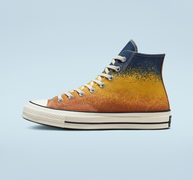 Pánské Plátěné Boty Converse Chuck 70 Scatter Dye Viacfarebný | 34ACMPIWF