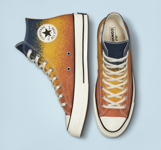 Pánské Plátěné Boty Converse Chuck 70 Scatter Dye Viacfarebný | 34ACMPIWF