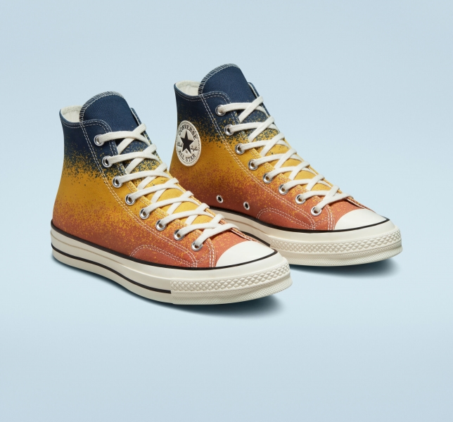 Pánské Plátěné Boty Converse Chuck 70 Scatter Dye Viacfarebný | 34ACMPIWF