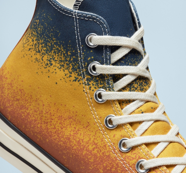 Pánské Plátěné Boty Converse Chuck 70 Scatter Dye Viacfarebný | 38HOCYRXW