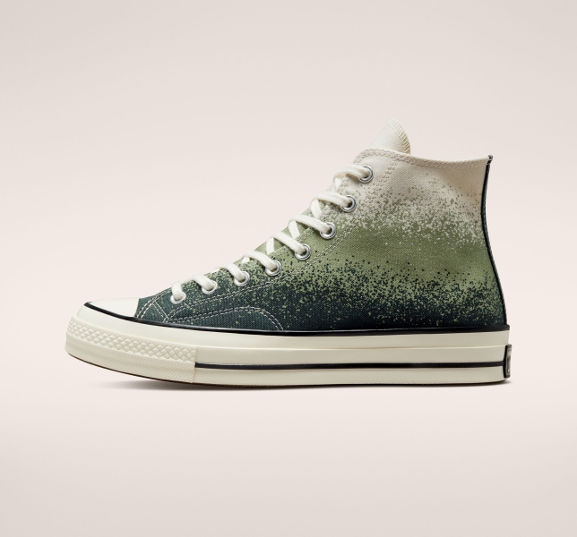 Pánské Plátěné Boty Converse Chuck 70 Scatter Dye Černé Světle | 80SLANZHE