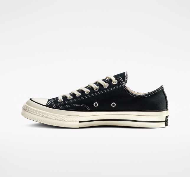 Pánské Plátěné Boty Converse Chuck 70 Vintage Černé Černé | 70DXMSCJG