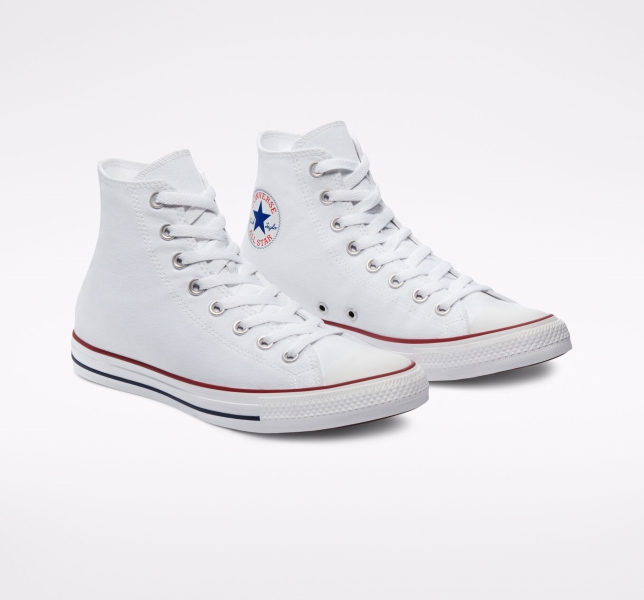 Pánské Plátěné Boty Converse Chuck Taylor All Star Classic Bílé | 09MTKDXIQ