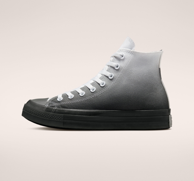 Pánské Plátěné Boty Converse Chuck Taylor All Star CX Gradient Bílé Černé Bílé | 23PYCRHDZ