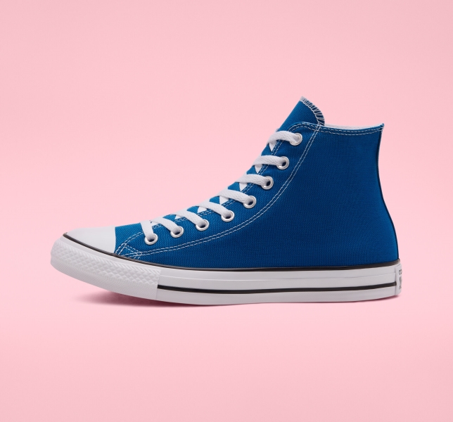 Pánské Plátěné Boty Converse Chuck Taylor All Star Seasonal Blankyt Bílé Bílé | 27CIVYJFZ