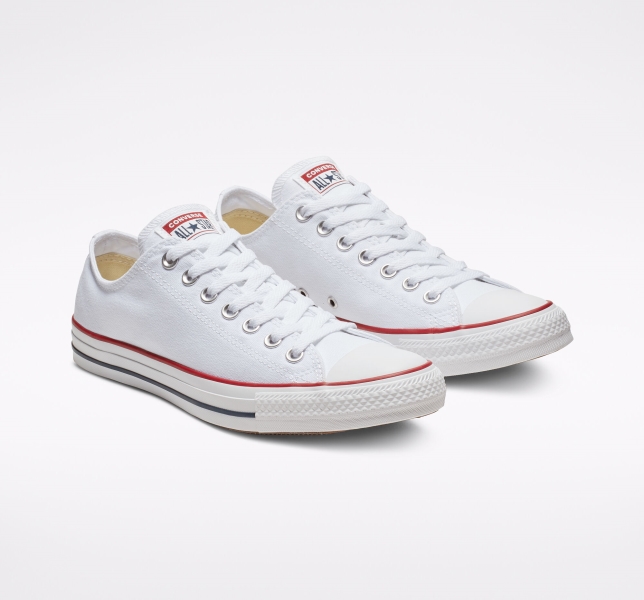 Pánské Plátěné Boty Converse Chuck Taylor All Star Classic Bílé | 40WMYACGO