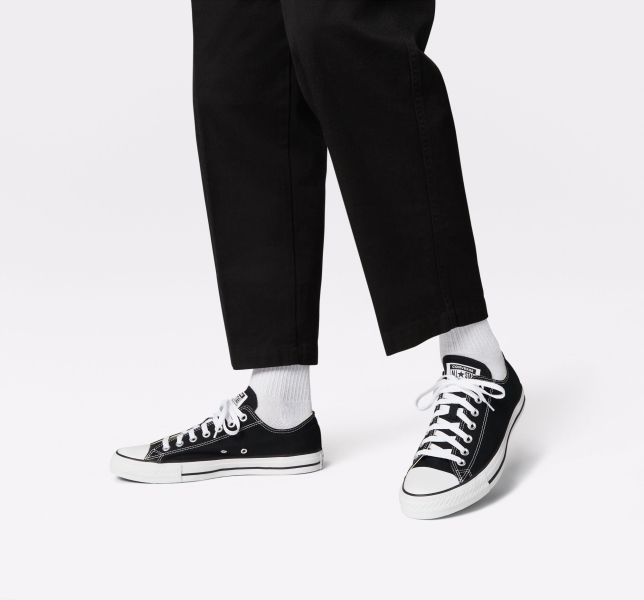 Pánské Plátěné Boty Converse Chuck Taylor All Star Classic Černé | 62PGCEYHB