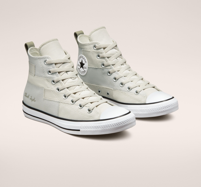 Pánské Plátěné Boty Converse Chuck Taylor All Star Desert Patchwork Světle Béžový Světle | 90NREVSJL