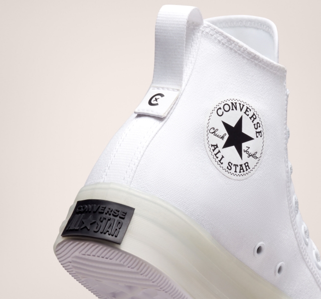 Pánské Plátěné Boty Converse Chuck Taylor All Star CX Explore Bílé Bílé Černé | 94NYMQKBU