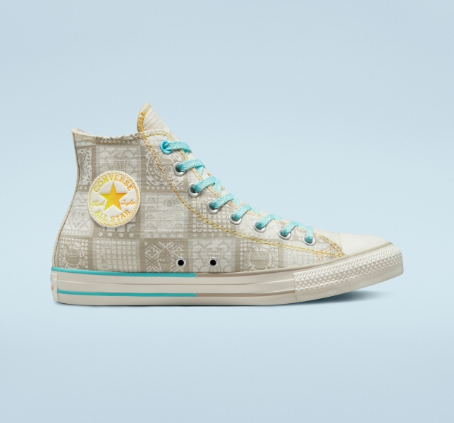 Pánské Plátěné Boty Converse Chuck Taylor All Star Mi Gente Mi Alegria Oranžové | 95QEDFWIX