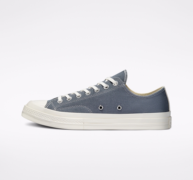 Pánské Plátěné Boty Converse Comme des PLAY Chuck 70 Šedé Černé | 83GZMOYRI